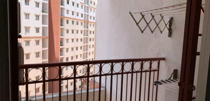 Bayu puteri apartment @ tropicana  semi-furnished sale